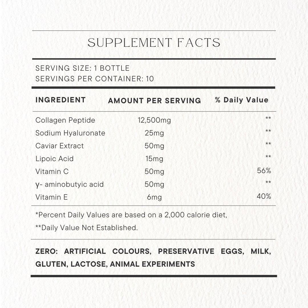 FOPIZ - 【FOPIZ】Fopiz膠原蛋白肽 12,500mg(10瓶裝) - 營養補充劑