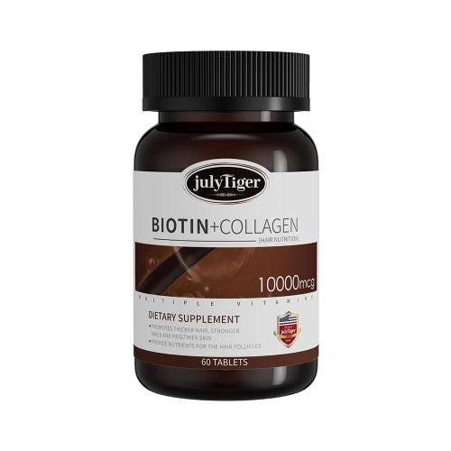 JULYTIGER - 【JULYTIGER】防掉髮生物素(60粒裝) - 營養補充劑