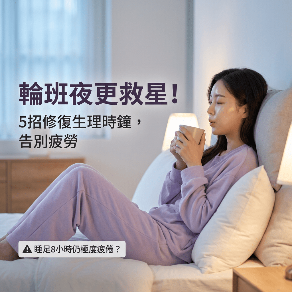 輪班睡眠不足？5個改善夜更生理時鐘的實用方法 - Yespot