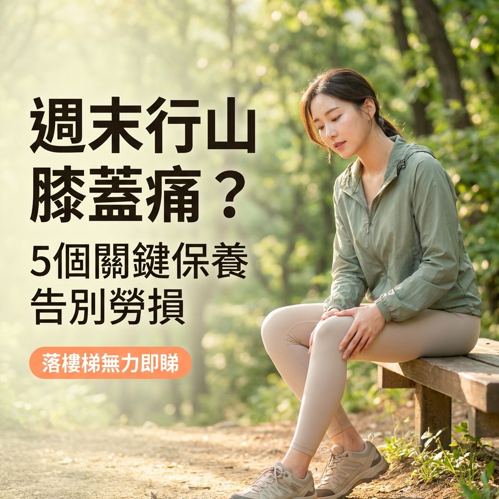 【膝蓋勞損】週末行山友必學的 5 個關節保養關鍵，避開膝痛錯誤！ - Yespot