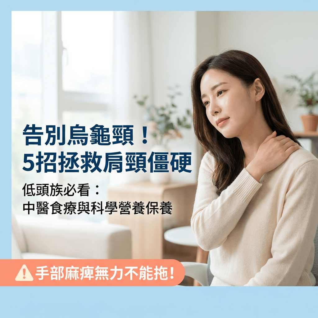 烏龜頸必學：5招改善低頭族肩頸僵硬與關節健康 - Yespot