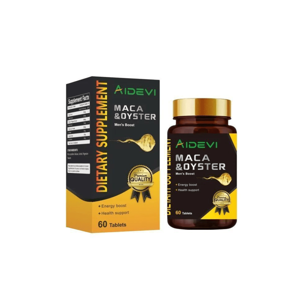 AIDEVI - AIDEVI® 瑪卡蠔皇片｜男士專屬 × 草本精華 × 強效補腎 × 提升體力 × 美國製造 - 營養補充劑
