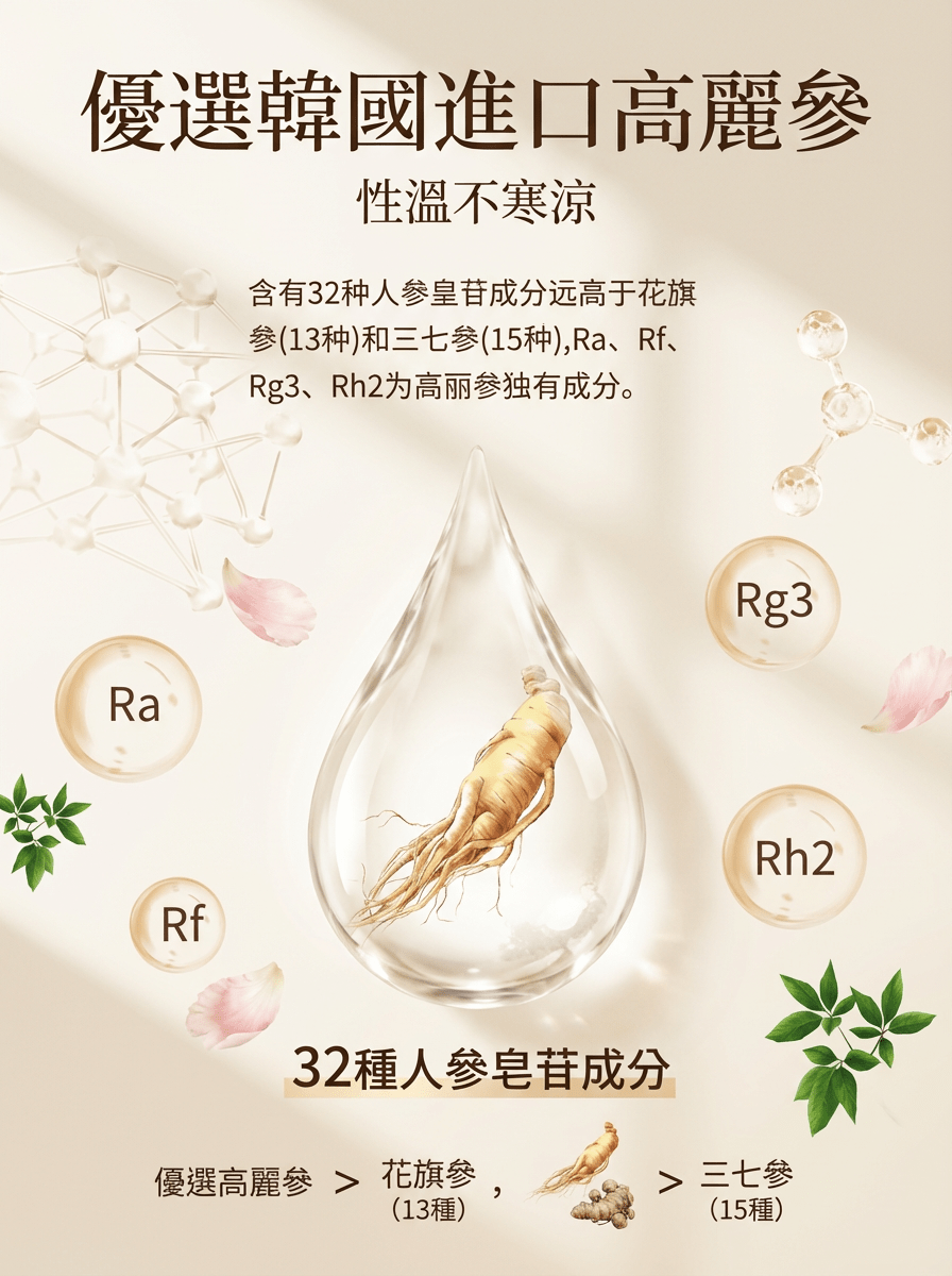 FOPIZ - Fopiz 人參皂苷氣血丸｜人參皂苷補氣 × 增活力護肝 × 天然氣血調理 × 抗氧化活力 × 全面提升健康 - 營養補充劑