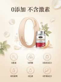 FOPIZ - Fopiz 人參皂苷氣血丸｜人參皂苷補氣 × 增活力護肝 × 天然氣血調理 × 抗氧化活力 × 全面提升健康 - 營養補充劑