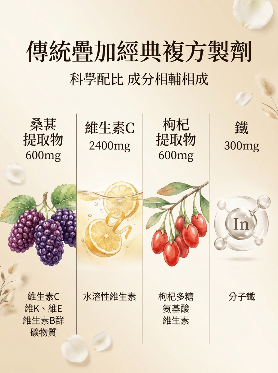 FOPIZ - Fopiz 人參皂苷氣血丸｜人參皂苷補氣 × 增活力護肝 × 天然氣血調理 × 抗氧化活力 × 全面提升健康 - 營養補充劑