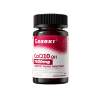 LOSOKI - Losoki 還原型輔酶Q10膠囊｜高效抗氧化 × 活化細胞能量 × 心臟保護 × 美國原裝進口 - 營養補充劑